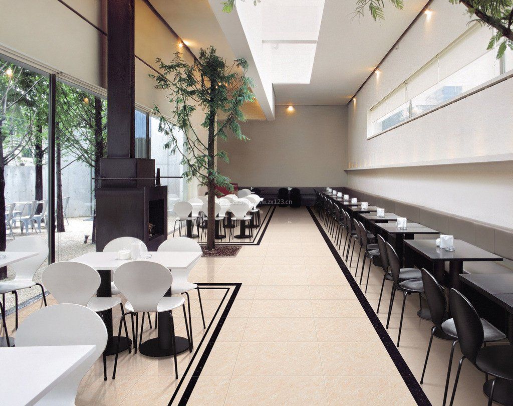 时尚现代风格咖啡厅装修效果图