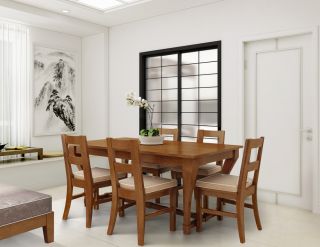 中式室内设计餐厅家具装修效果图片