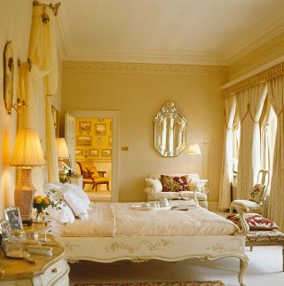 欧式风格卧室床缦装修效果图片