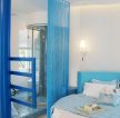 地中海风格个性卧室装修效果图片