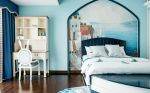 地中海设计布置小可爱卧室装修效果图片