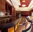 中式新古典风格酒吧吧台装修效果图