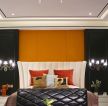 古典卧室风格床头壁灯装修效果图片