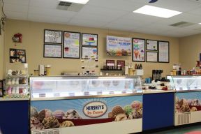 冰淇淋门面装修效果图 墙面设计装修效果图片
