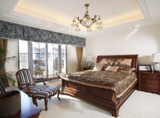 2023古典卧室风格懒人沙发装修效果图片