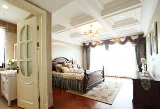 2023古典两层别墅卧室风格装修效果图片