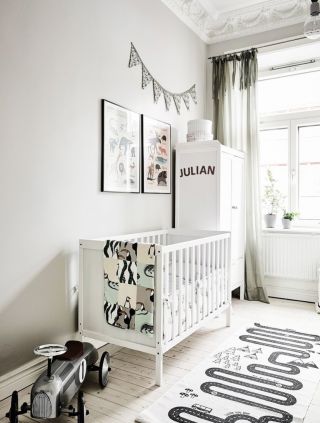 三居室室内设计婴儿房装修效果图片
