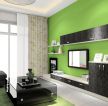 单身公寓客厅电视墙设计装修效果图片