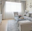 2023田园室内客厅组合沙发装修效果图片