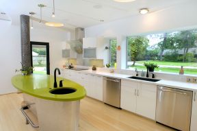 现代别墅设计效果图 开放式厨房装修设计