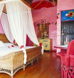 东南亚风格卧室床缦装修效果图片