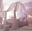 欧式风格女孩卧室床缦装修效果图片