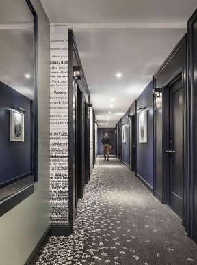 宾馆走廊效果图 宾馆设计装修效果图