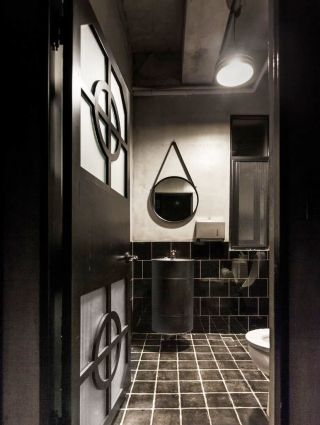 店门面室内卫生间设计装修效果图片