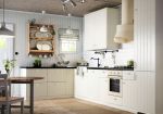 2023北欧简约风格家庭厨房橱柜装修效果图片