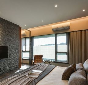 宾馆客房装修电视墙效果图-每日推荐