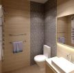 小型现代宾馆卫生间装修效果图片