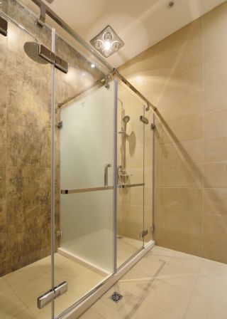 会所门面室内璃淋浴间装修效果图