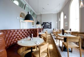 小型餐馆装修效果图 北欧风格装修设计