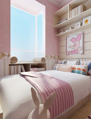 2023欧式小户型女生卧室颜色装修图