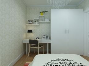 现代卧室装修效果图 卧室壁纸装修效果图