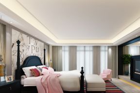 简约卧室设计新中式风格元素图片