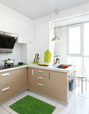 整体厨房颜色 现代小户型装修效果图片