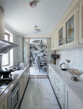 整体厨房颜色 欧式室内装修效果图