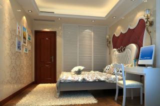 漂亮的卧室设计欧式衣柜欣赏