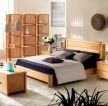现代设计风格实木家具卧室装修效果图片