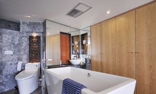 经典小户型浴室柜设计效果图片