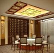 中式风格小型餐厅设计装修效果图片