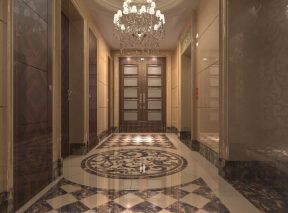 欧式走廊 美式用欧式的拼花地砖