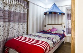 新中式风格装修设计 儿童卧室