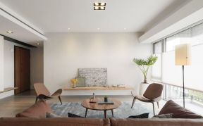 现代房屋简约客厅颜色搭配效果图片欣赏