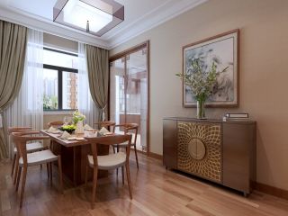 现代中式风格家居设计中式餐桌