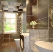 现代简约欧式风格浴室装修效果图欣赏