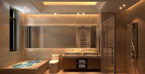 欧式浴室 室内装饰设计效果图