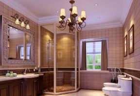欧式浴室 淋浴房装修效果图片
