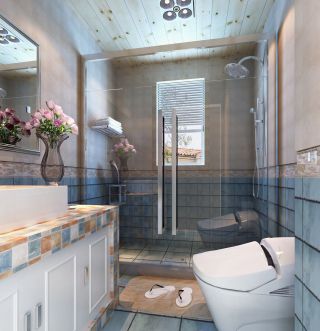 地中海装修风格欧式浴室