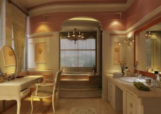 欧式风格浴室室内设计效果图