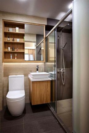 房屋室内小空间卫生间设计效果图片欣赏
