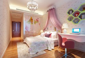 2023女生卧室创意家居设计床缦装修装饰效果图片