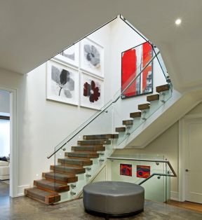 现代简约风格楼梯 现代室内装修