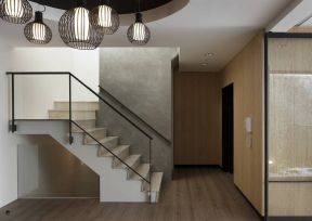 现代简约风格楼梯 简单装修房子图片