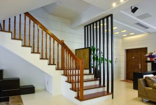 现代简约风格楼梯扶手设计图