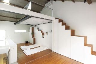 现代简约风格跃层房子楼梯装修设计图片大全
