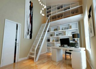 现代简约风格跃层房子楼梯装修设计图片大全小户型