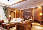 中式客厅家具组合沙发装修效果图片