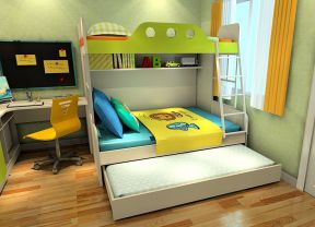 儿童床头背景墙 小户型室内装修效果图